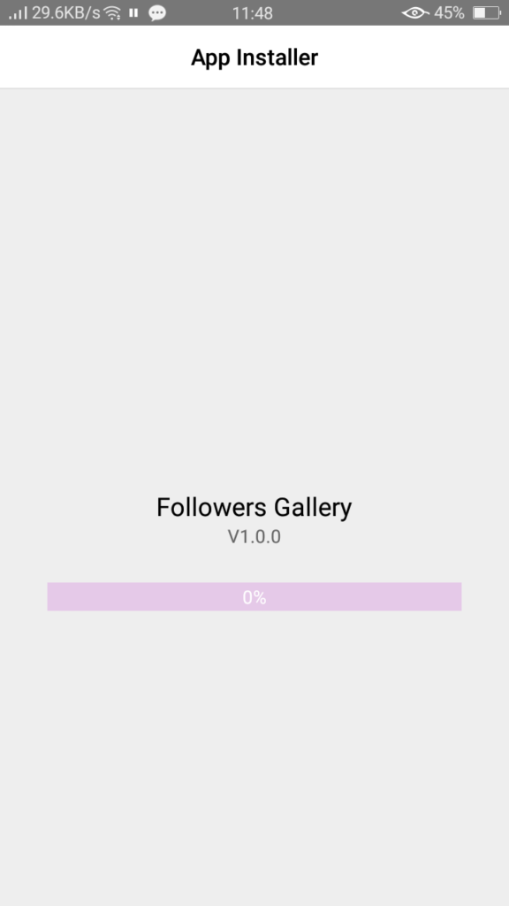 Screenshot of Followers Gallery For Android