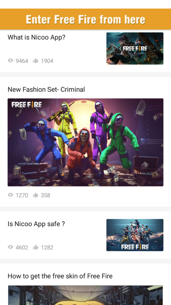 Screenshot of Nicoo Apk Download
