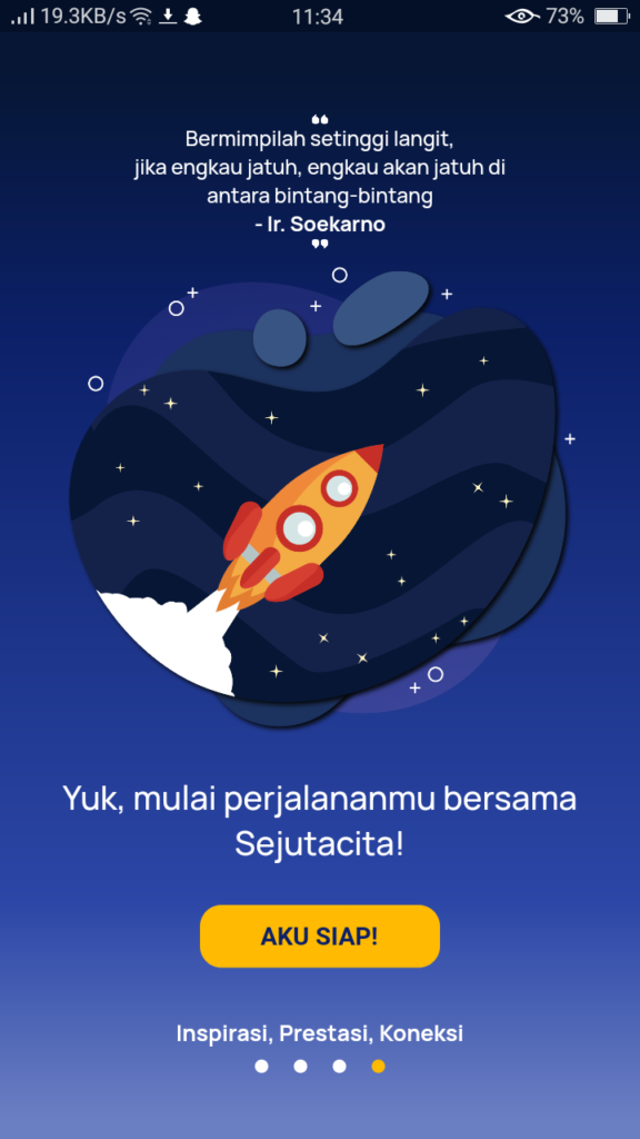 Screenshot of Sejuta Cita Apk