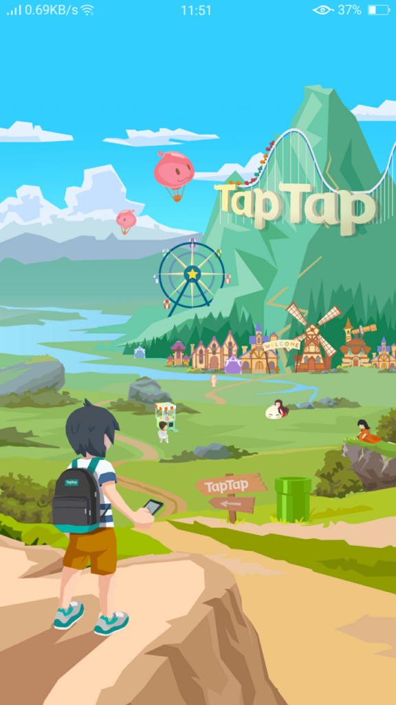 Screenshot of Tap Tap Global Store