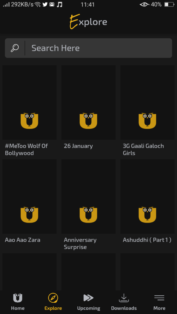 Screenshot of Ullu Pro Apk
