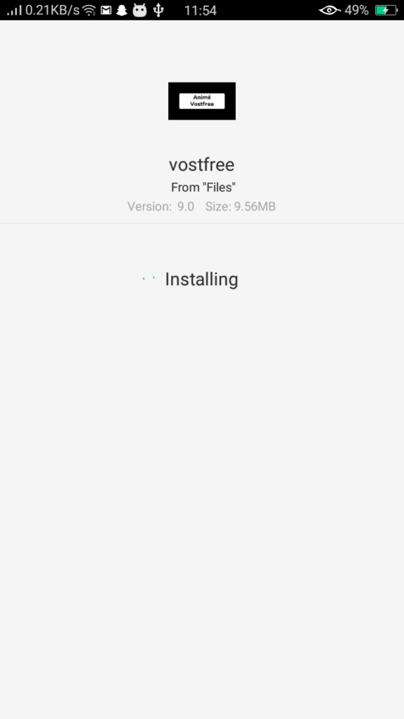 Screenshot of VostFree For Android