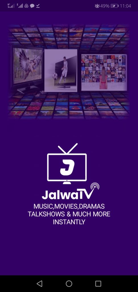 Screenshot of Jalwa TV