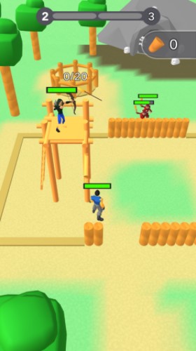 Screenshot of Lumbercraft Game