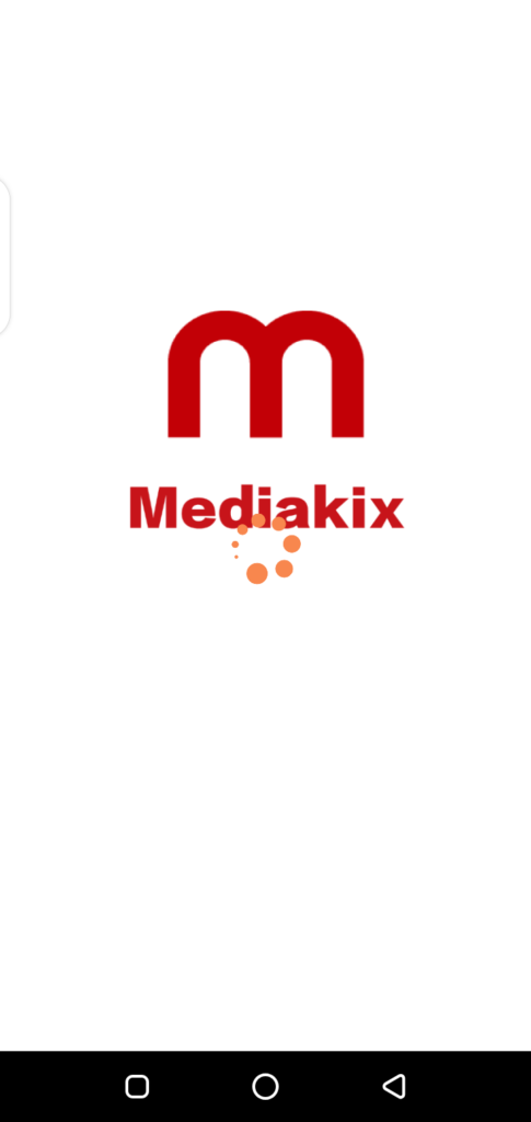 Screenshot of Mediakix App