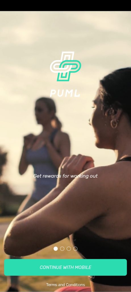 Screenshot of PUML Better Health App