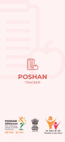 Screenshot of Poshan Tracker