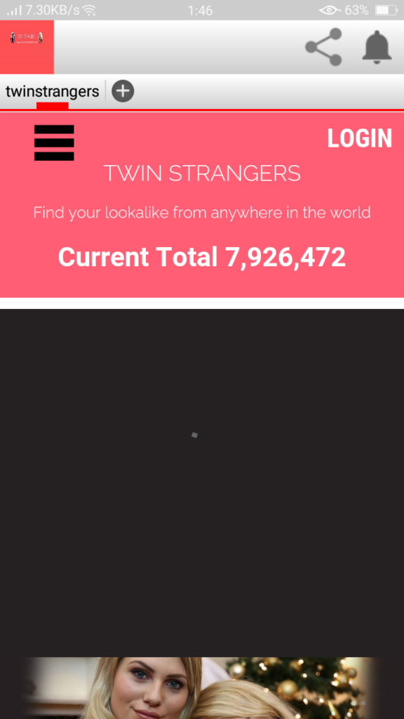 Screenshot of TwinStrangers Apk