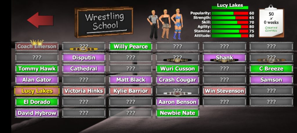 Screenshot of Wrestling Empire Download