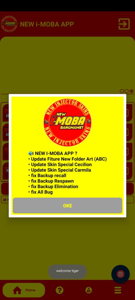 Screenshots of New IMOBA App Apk