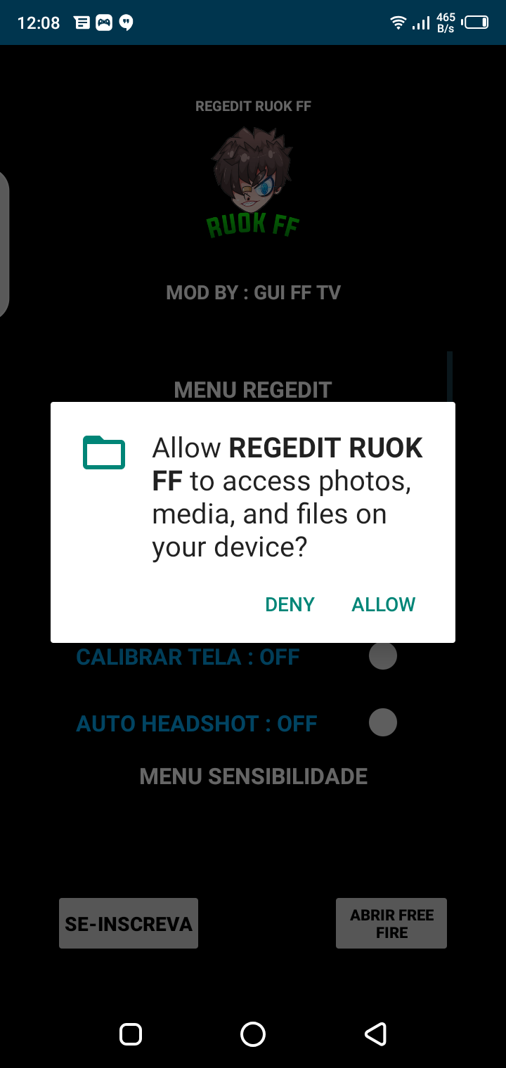 REGEDIT Macro Apk Free Download For Android [FF Hack]