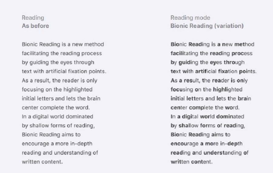 What is Bionic Reading App